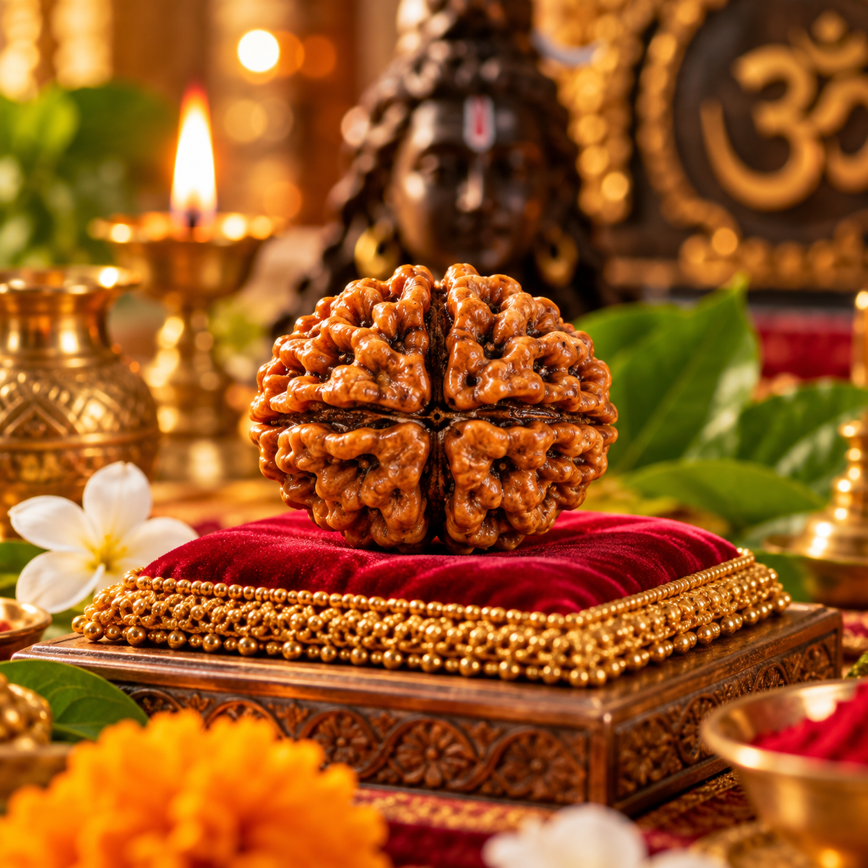 Authentic 4 Mukhi Rudraksh